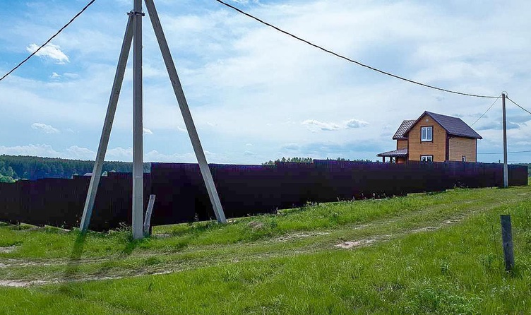 Фото Заборы из профнастила